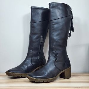 Dr. Martens, 11606, Calf High, Black leather boots, Size 8